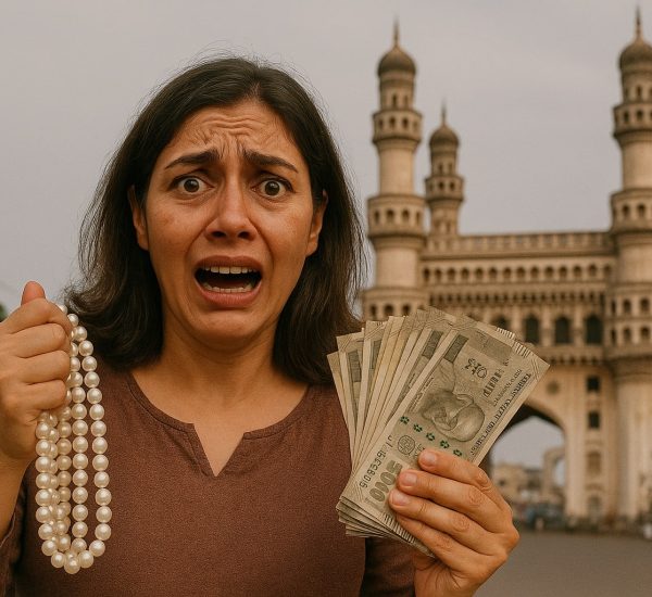 Hyderabad Pearls Cab Driver Cheating